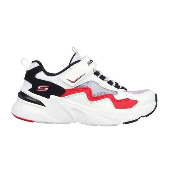 Skechers - Sneaker für Kinder, Netzmaterial (Weiß/Rot/Schwarz) - Image 1