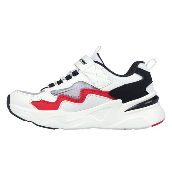 Skechers - Sneaker für Kinder, Netzmaterial (Weiß/Rot/Schwarz) - Image 2
