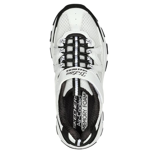Skechers - "DLites" Sneaker für Kinder, Grob flach (Weiß/Schwarz) - Image 3