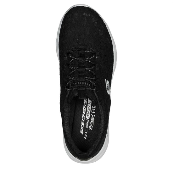 Skechers - "D´Lux" Sneaker für Damen (Schwarz) - Image 3