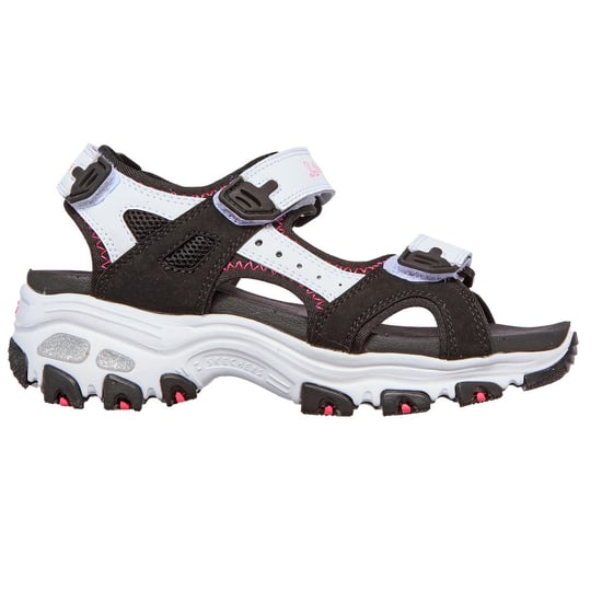Skechers - Sportsandalen für Kinder (Schwarz/Weiß) - Image 1