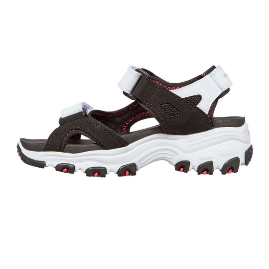 Skechers - Sportsandalen für Kinder (Schwarz/Weiß) - Image 2