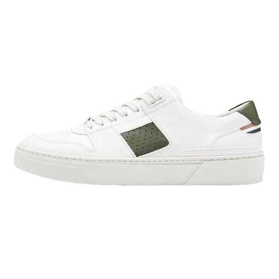 Boss - "Gary" Logo Sneaker für Herren, Leder (Weiß) - Image 2