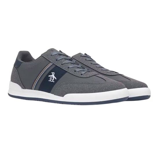 Original Penguin - gestreift Sneaker für Herren (Holzkohle) - Image 3