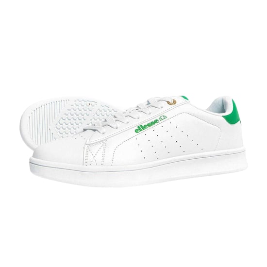 Ellesse - Logo Sneaker für Herren, Cupsohle (Weiß/Grün) - Image 2