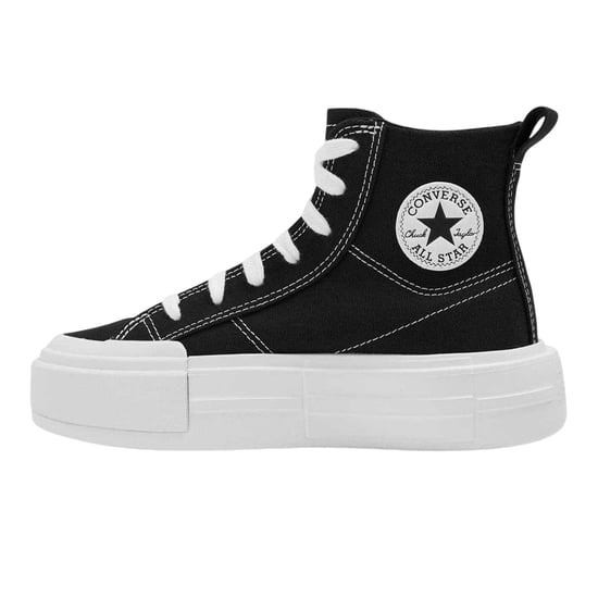 Converse - "Chuck Taylor" High Top Turnschuhe für Kinder, Plattform-Absatz (Schwarz/Weiß) - Image 2