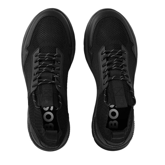 Boss - "Extreme" Sneaker für Herren, Leder, Niedrig geschnitten (Schwarz) - Image 3