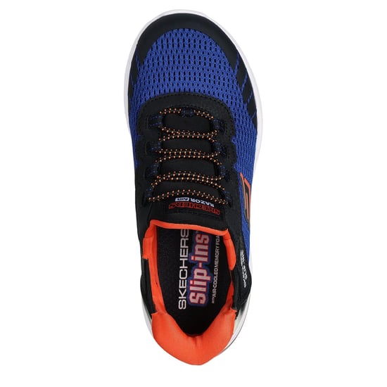 Skechers - "Razor Air - Hyper-Brisk" Sneaker für Kinder, Zum Reinschlüpfen (Königsblau/Schwarz) - Image 3