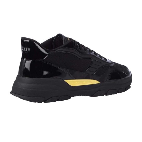 Lavair - "Pacific 2.0" Sneaker für Herren, Nappaleder, Grob flach (Schwarz/Gelb) - Image 2