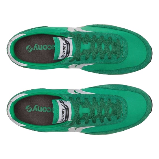 Saucony - 80 Sneaker für Damen, Wildleder (Grün) - Image 4