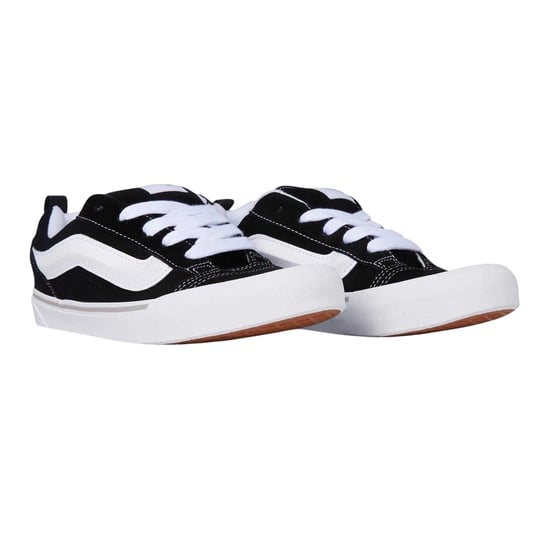 Vans - "Knu Skool" Sneaker für Kinder, Leder (Schwarz/Weiß) - Image 4