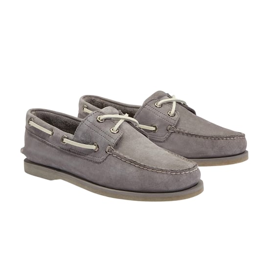 Timberland - "Classic" Strukturiert Bootsschuhe für Herren, Leder, Kontrast-Schnürsenkel, Flach (Natürlich) - Image 3