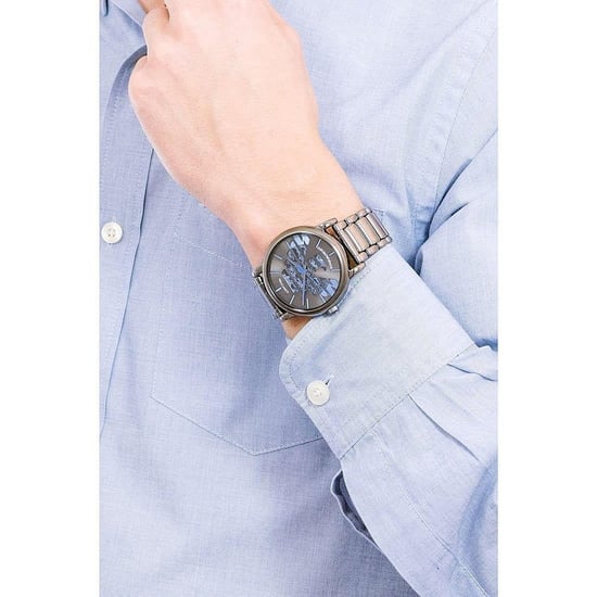Emporio Armani AR60029 Mechanische Herrenarmbanduhr mit Automatik - Image 4