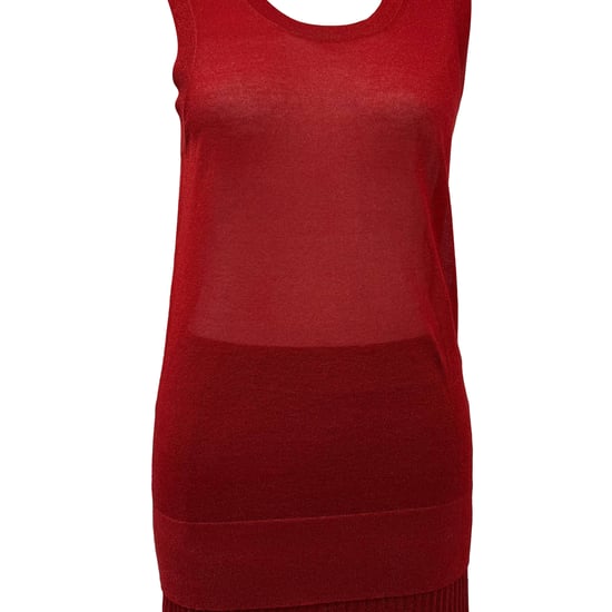 Joseph Metallic Tanktop und Midirock-Set aus roter Viskose - Image 4