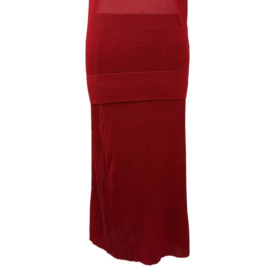 Joseph Metallic Tanktop und Midirock-Set aus roter Viskose - Image 5