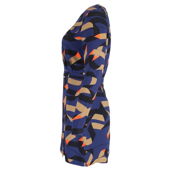 MSGM Minikleid mit Print aus blauem Polyester - Image 2