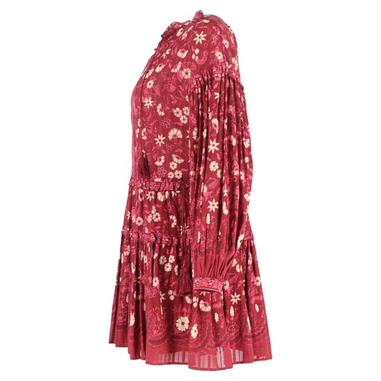 Ulla Johnson Minikleid mit Ringelblumenmuster aus roter Baumwolle - Image 3