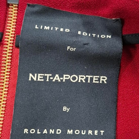 Roland Mouret Crêpe-Midikleid aus roter Viskose - Image 3