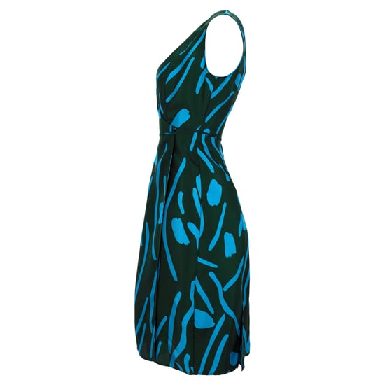 Diane von Furstenberg Wickelkleid aus grüner Seide - Image 2
