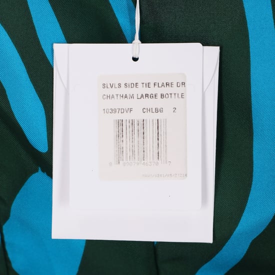 Diane von Furstenberg Wickelkleid aus grüner Seide - Image 5