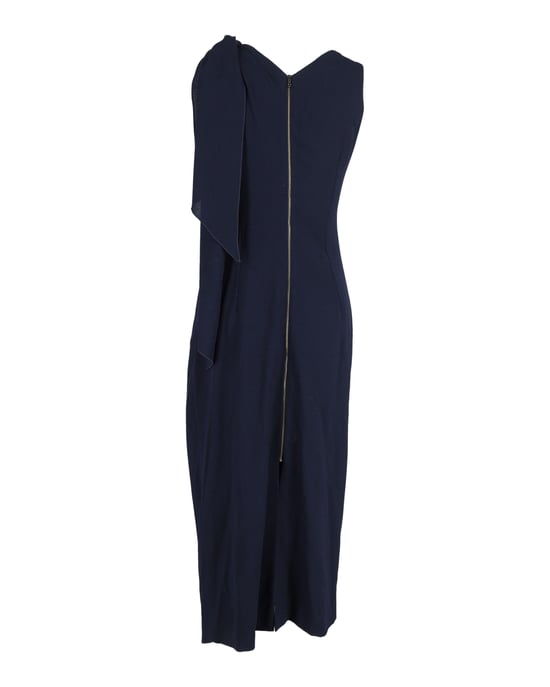 Roland Mouret Midikleid aus marineblauem Polyester - Image 3