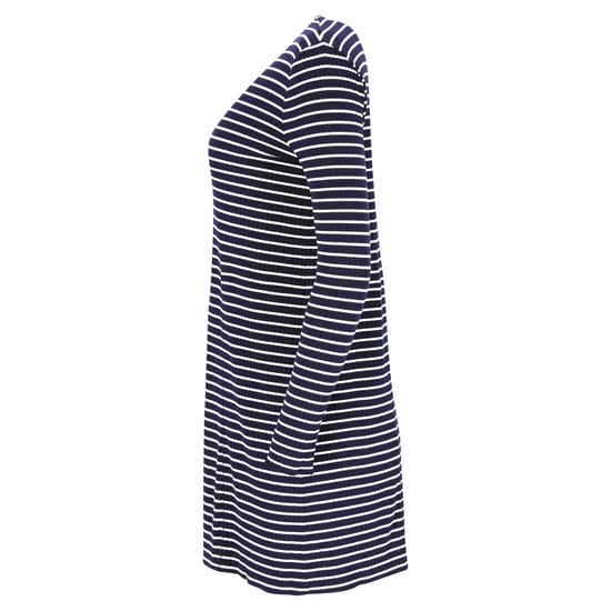Gestreiftes Minikleid von A.P.C. aus marineblauer Viskose - Image 2