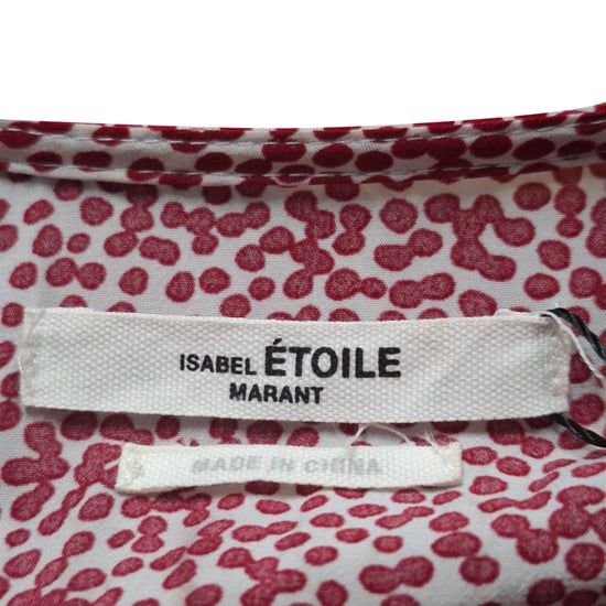 Étoile Isabel Marant Midikleid aus roter Viskose - Image 3