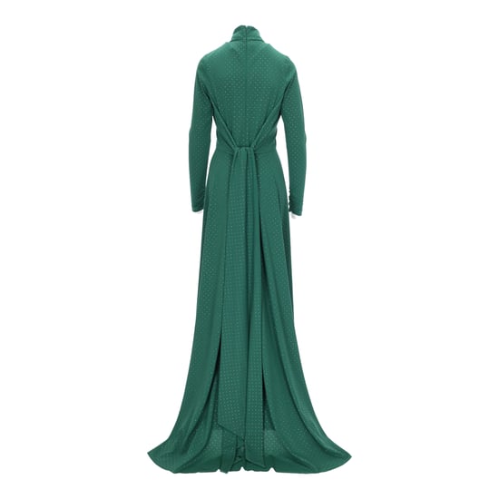 Grünes, kristallenes langes Abendkleid von Marc Jacobs aus den 2010er Jahren - Image 3