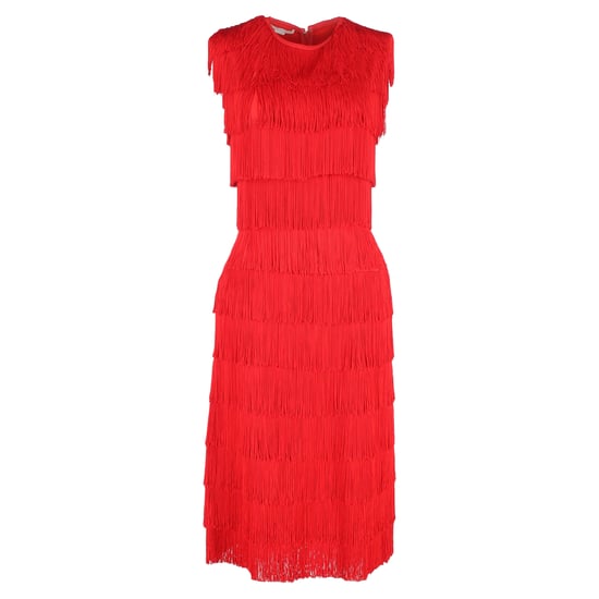 Stella McCartney Emma Fransen-Midikleid aus rotem Polyester - Image 1