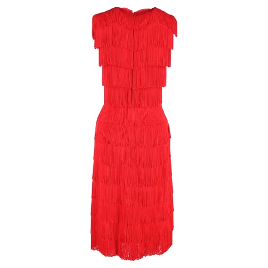 Stella McCartney Emma Fransen-Midikleid aus rotem Polyester - Image 3