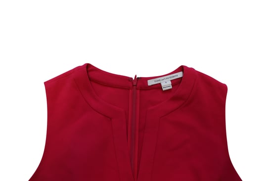 Diane von Furstenberg Etuikleid aus rotem Polyester - Image 6