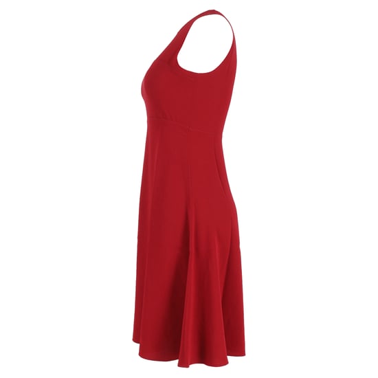 Joseph knielanges ärmelloses Skaterkleid aus roter Viskose - Image 2