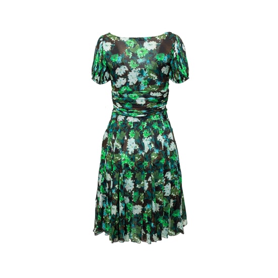 Blumarine Midi-Kleid mit Blumenmuster - Grün - Image 2