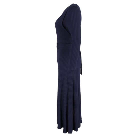 Altuzarra Masika Rippen-Midikleid aus marineblauem Polyester - Image 2