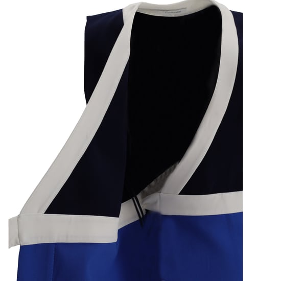 Diane Von Furstenberg – Gracie Bow – Wickel-Minikleid aus blauer Viskose - Image 5