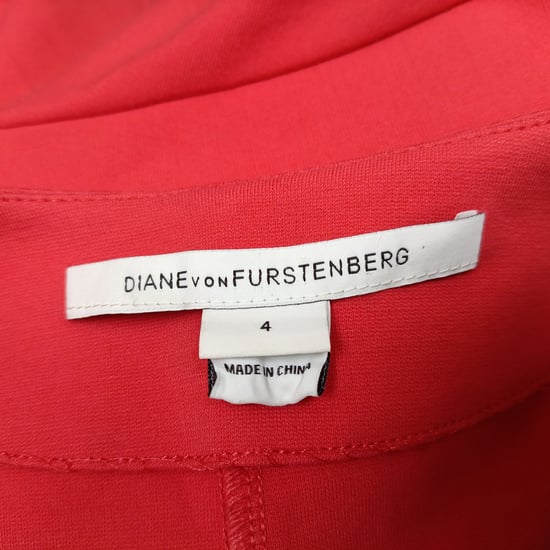 Diane Von Furstenberg Pre-owned Saturn Kleid aus Viskose - Rot - Image 5