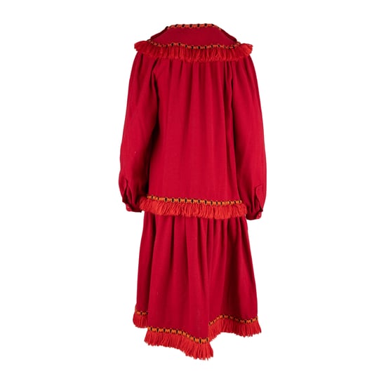 Vintage-Hemdkleid von Yves Saint Laurent mit Fransen – 70er Jahre - Image 3