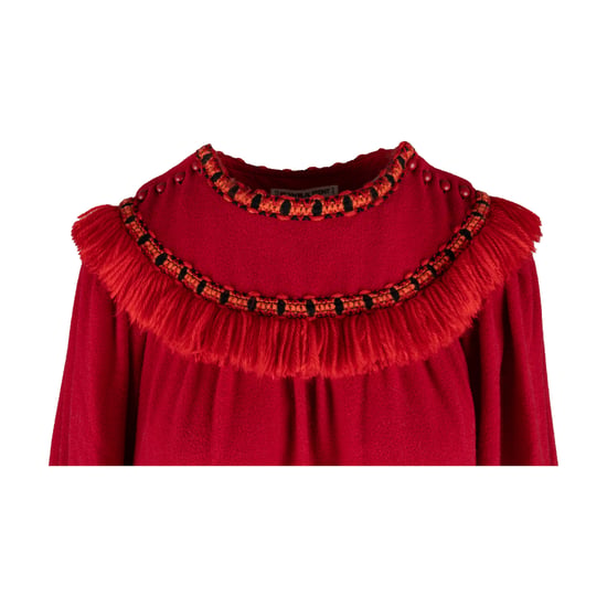 Vintage-Hemdkleid von Yves Saint Laurent mit Fransen – 70er Jahre - Image 4