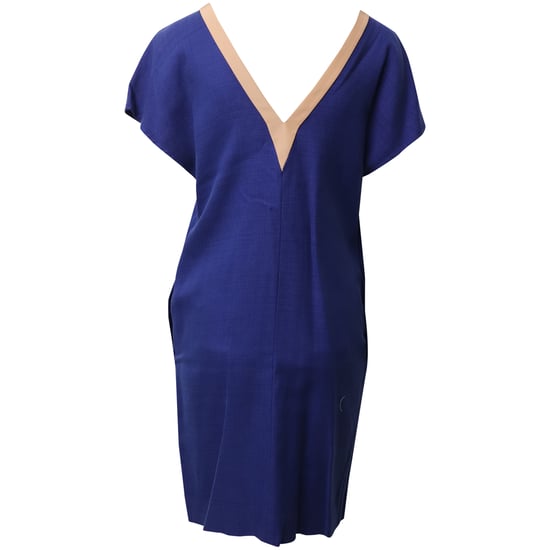 Balenciaga Cut-Out-Kleid aus blauem Viskose - Image 3