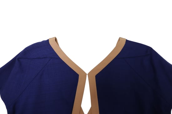 Balenciaga Cut-Out-Kleid aus blauem Viskose - Image 6
