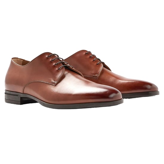 Boss - "Kensington" Oxford-Schuhe für Herren, Leder (Mittelbraun) - Image 5