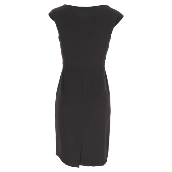 Max Mara Midikleid mit Faltenakzenten aus braunem Triacetat - Image 3