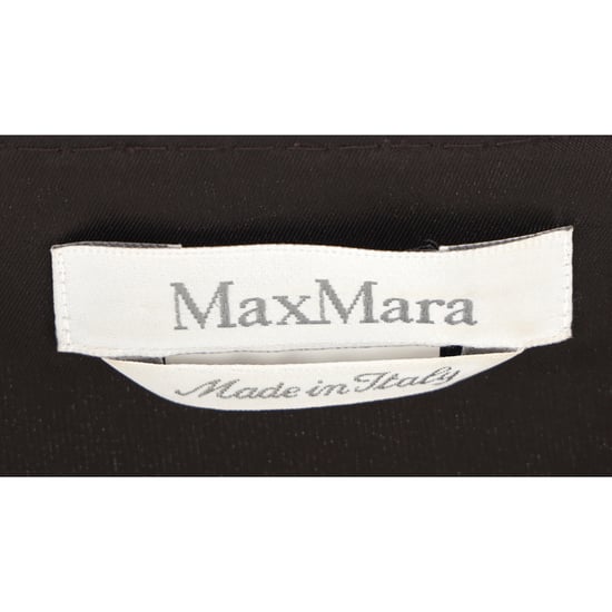 Max Mara Midikleid mit Faltenakzenten aus braunem Triacetat - Image 4