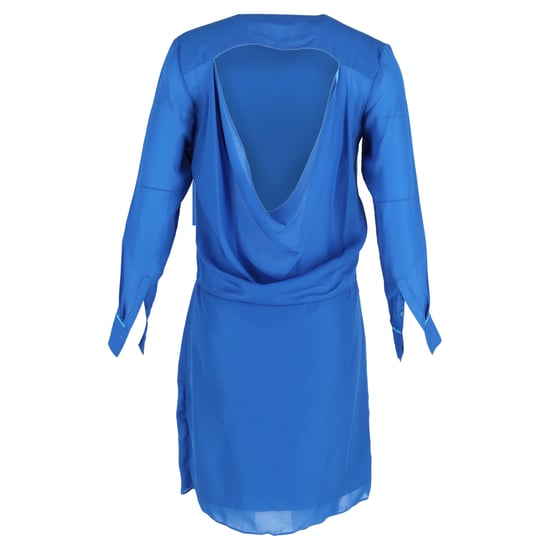 Acne Studios Adelle Tape Kleid aus blauem Polyester - Image 3