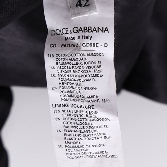 Dolce & Gabbana Minikleid aus schwarzer und roter Baumwolle mit gepunktetem Spitzendetail - Image 5