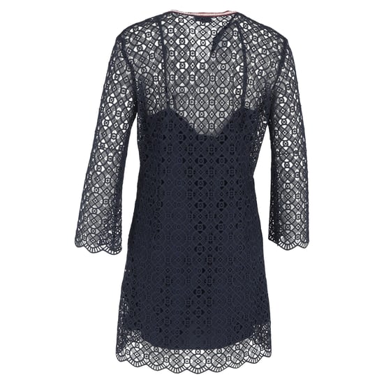 Sandro Paris Minikleid aus Spitze in Marineblau, Polyester - Image 3