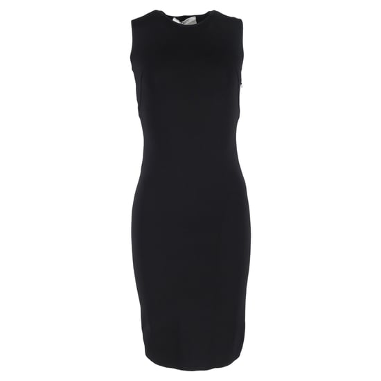 Givenchy Midi-Kleid mit Spitzendetail am Rücken aus schwarzer Viskose - Image 1