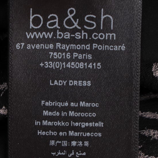 Ba&sh Acia Minikleid aus schwarzer Viskose - Image 5