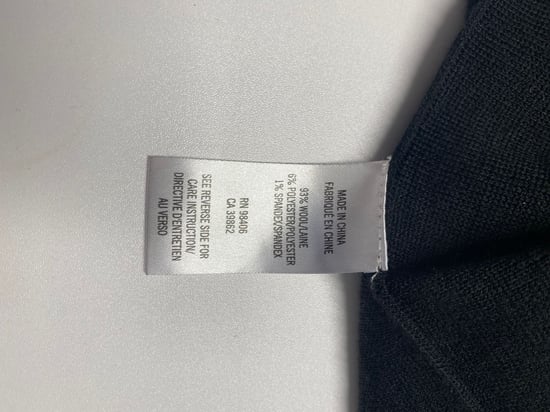 Theory Pre-owned T-Shirt-Midi-Kleid aus Wolle - Schwarz - Image 4