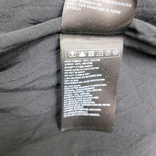Ba&Sh Ulla Midikleid mit V-Ausschnitt aus schwarzer Viskose - Image 4